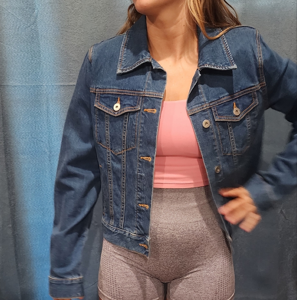 Kate Spade Jean Classic Fit Jacket